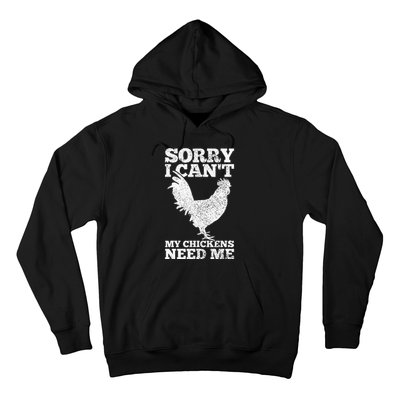 Chicken Mom Dad Funny Poultry Farmer Chicken Hoodie