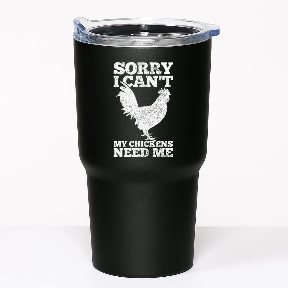 Chicken Mom Dad Funny Poultry Farmer Chicken Tumbler