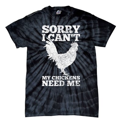 Chicken Mom Dad Funny Poultry Farmer Chicken Tie-Dye T-Shirt