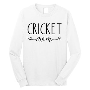 Cricket Mom Definition Cricket Cricket Player  Long Sleeve Shirt