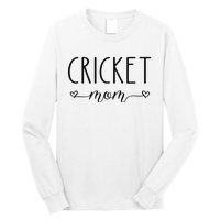 Cricket Mom Definition Cricket Cricket Player  Long Sleeve Shirt