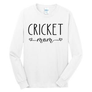 Cricket Mom Definition Cricket Cricket Player  Tall Long Sleeve T-Shirt