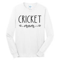 Cricket Mom Definition Cricket Cricket Player  Tall Long Sleeve T-Shirt