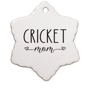 Cricket Mom Definition Cricket Cricket Player  Ceramic Star Ornament