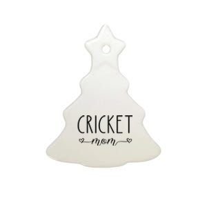 Cricket Mom Definition Cricket Cricket Player  Ceramic Tree Ornament