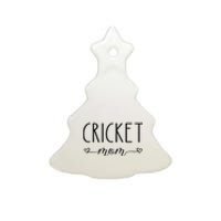 Cricket Mom Definition Cricket Cricket Player  Ceramic Tree Ornament