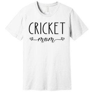 Cricket Mom Definition Cricket Cricket Player  Premium T-Shirt