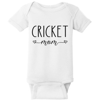 Cricket Mom Definition Cricket Cricket Player  Baby Bodysuit
