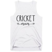 Cricket Mom Definition Cricket Cricket Player  Tank Top