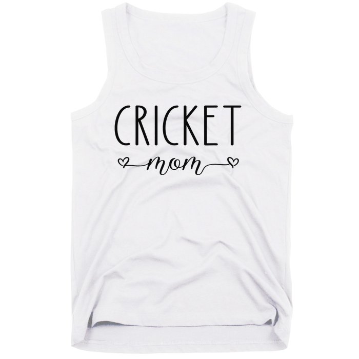 Cricket Mom Definition Cricket Cricket Player  Tank Top