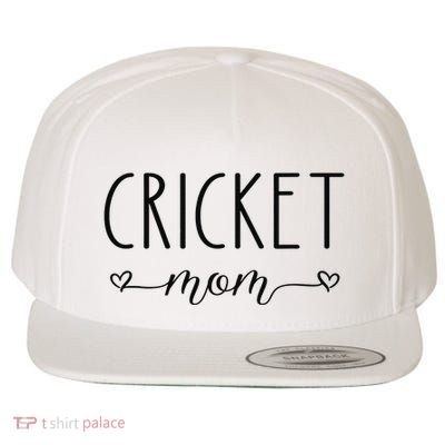 Cricket Mom Definition Cricket Cricket Player  Wool Snapback Cap