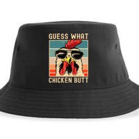 Chicken Meme Design Guess What Chicken Butt Sustainable Bucket Hat