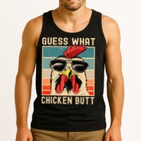 Chicken Meme Design Guess What Chicken Butt Tank Top