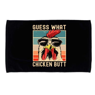 Chicken Meme Design Guess What Chicken Butt Microfiber Hand Towel