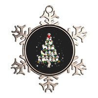 Cute Maltese Dog Christmas Tree Gift Decor Xmas Tree Metallic Star Ornament