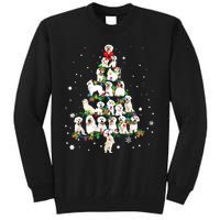 Cute Maltese Dog Christmas Tree Gift Decor Xmas Tree Tall Sweatshirt