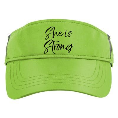 Christian Mothers Day Gift For Mom Proverbs 31 She Is Strong Cool Gift Adult Drive Performance Visor