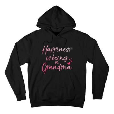 Cute MotherS Day Gift Happiness Is Being A Grandma Hoodie