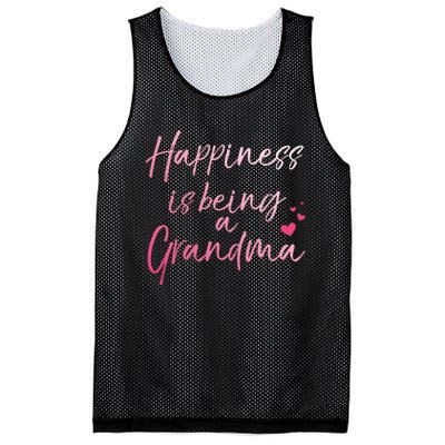 Cute MotherS Day Gift Happiness Is Being A Grandma Mesh Reversible Basketball Jersey Tank