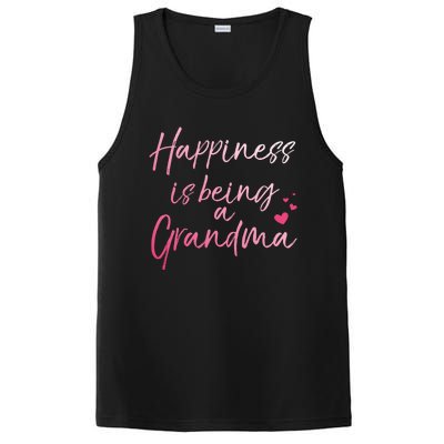 Cute MotherS Day Gift Happiness Is Being A Grandma PosiCharge Competitor Tank