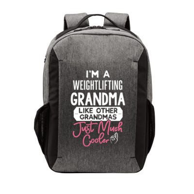 Cool Mothers Day Design Weightlifting Grandma Great Gift Vector Backpack