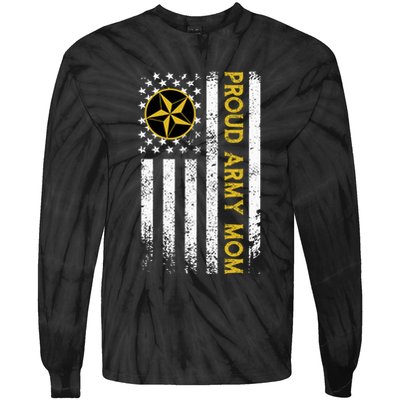 Custom Mother's Day S Tie-Dye Long Sleeve Shirt