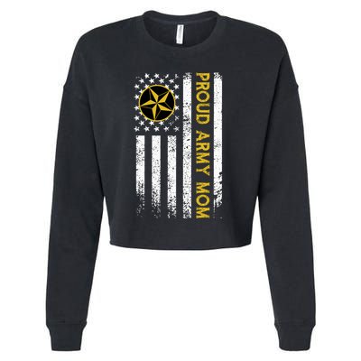 Custom Mother's Day S Cropped Pullover Crew