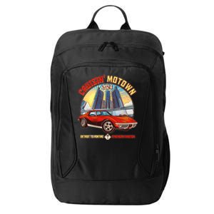 Cruisin Motown Detroit To Pontiac A Michigan Tradition City Backpack