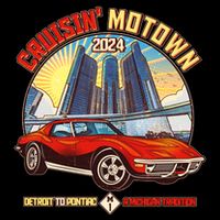 Cruisin Motown Detroit To Pontiac A Michigan Tradition Zip Tote Bag