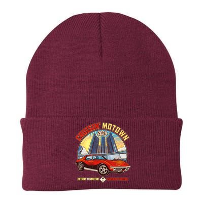 Cruisin Motown Detroit To Pontiac A Michigan Tradition Knit Cap Winter Beanie