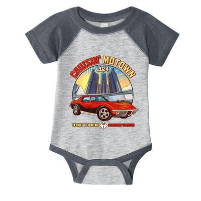 Cruisin Motown Detroit To Pontiac A Michigan Tradition Infant Baby Jersey Bodysuit