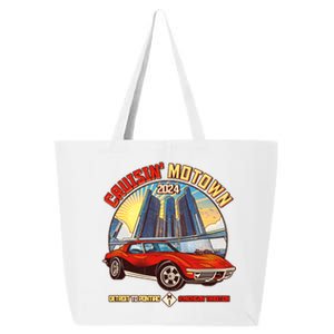 Cruisin Motown Detroit To Pontiac A Michigan Tradition 25L Jumbo Tote