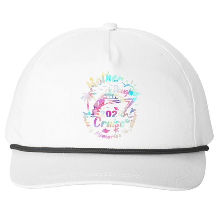 Cruise Mother Daughter Trip 2024 Funny Mom Daughter Vacation Snapback Five-Panel Rope Hat