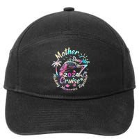 Cruise Mother Daughter Trip 2024 Funny Mom Daughter Vacation 7-Panel Snapback Hat