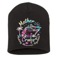 Cruise Mother Daughter Trip 2024 Funny Mom Daughter Vacation Short Acrylic Beanie