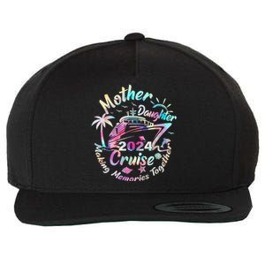 Cruise Mother Daughter Trip 2024 Funny Mom Daughter Vacation Wool Snapback Cap