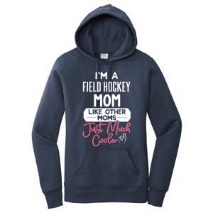 Cool Mothers Day Design Field Hockey Mom Great Gift Women's Pullover Hoodie