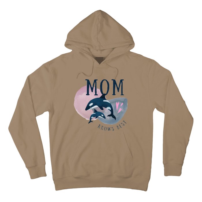 Cute Mothers Day Design Mom Knows Best Hoodie