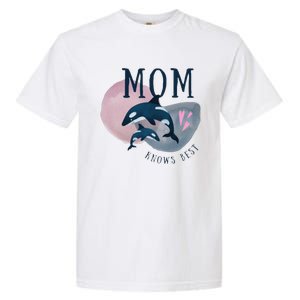 Cute Mothers Day Design Mom Knows Best Garment-Dyed Heavyweight T-Shirt