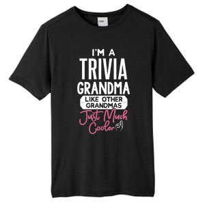 Cool Mothers Day Design Trivia Grandma Meaningful Gift Tall Fusion ChromaSoft Performance T-Shirt