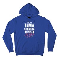 Cool Mothers Day Design Trivia Grandma Meaningful Gift Hoodie