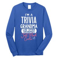 Cool Mothers Day Design Trivia Grandma Meaningful Gift Long Sleeve Shirt