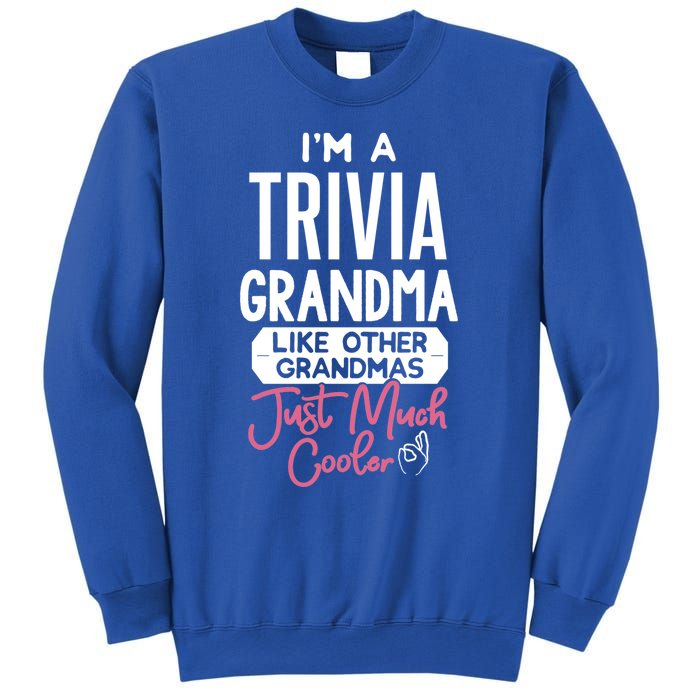 Cool Mothers Day Design Trivia Grandma Meaningful Gift Sweatshirt