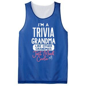 Cool Mothers Day Design Trivia Grandma Meaningful Gift Mesh Reversible Basketball Jersey Tank