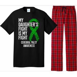 Cp My Daughter's Fight Is My Fight Cerebral Palsy Awareness Cute Gift Pajama Set