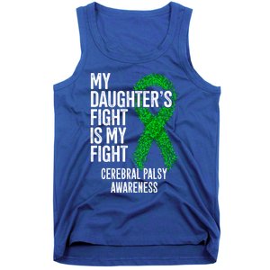 Cp My Daughter's Fight Is My Fight Cerebral Palsy Awareness Cute Gift Tank Top