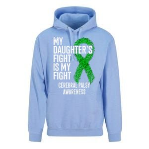 Cp My Daughter's Fight Is My Fight Cerebral Palsy Awareness Cute Gift Unisex Surf Hoodie