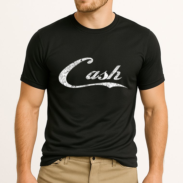 Cash Money Distressed For The Bar Concert Or Street Cooling Performance Crew T-Shirt