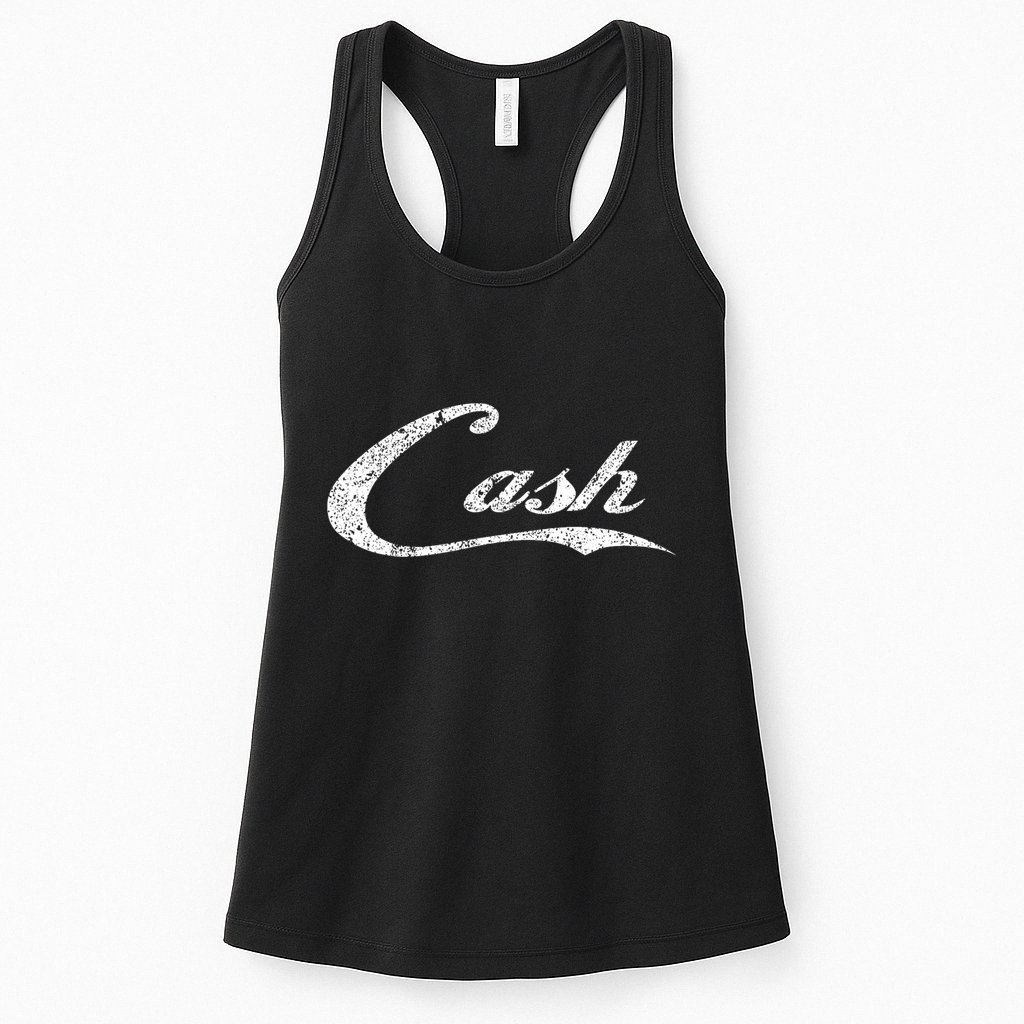 Cash Money Distressed For The Bar Concert Or Street Womens Tank Top