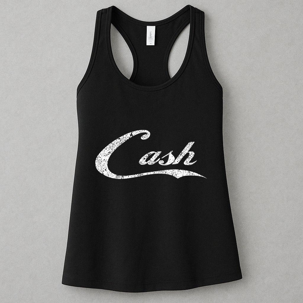 Cash Money Distressed For The Bar Concert Or Street Womens Tank Top